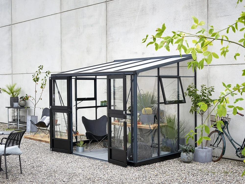 Royal Well Muurkas Veranda 6,6 Antracietgrijs Gecoat - Afbeelding 1